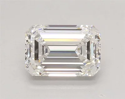 2.05ct F VVS1 Rare Carat Ideal Cut Emerald Lab Grown Diamond