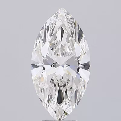 5.72ct H VS1 Rare Carat Ideal Cut Marquise Lab Grown Diamond