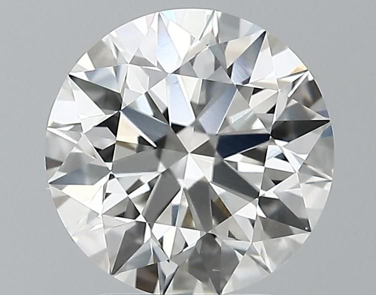 2.61ct H VS1 Rare Carat Ideal Cut Round Lab Grown Diamond