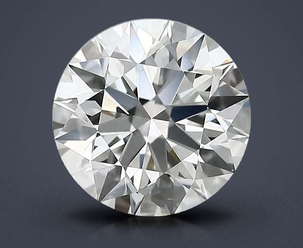 2.61ct H VS1 Rare Carat Ideal Cut Round Lab Grown Diamond