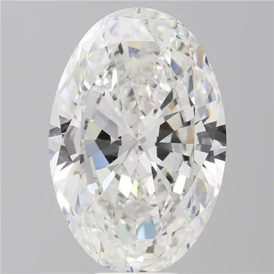 11.51ct F VVS2 Rare Carat Ideal Cut Oval Lab Grown Diamond