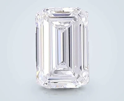 1.02ct G VS1 Rare Carat Ideal Cut Emerald Lab Grown Diamond