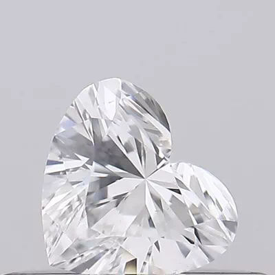 0.23ct E VS2 Very Good Cut Heart Diamond