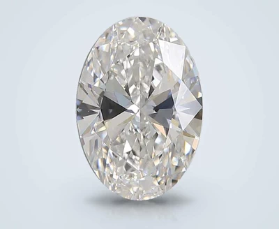 3.08ct E VS1 Rare Carat Ideal Cut Oval Lab Grown Diamond
