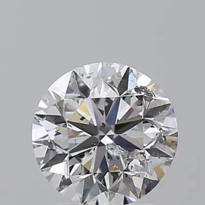 2.01ct D SI2 Very Good Cut Round Diamond
