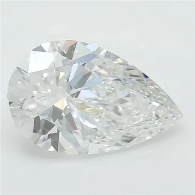 1.12ct E VS1 Rare Carat Ideal Cut Pear Lab Grown Diamond