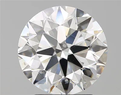 3.01ct H SI1 Rare Carat Ideal Cut Round Diamond