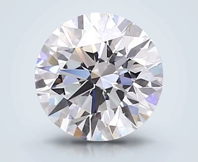 1.36ct E VS2 Rare Carat Ideal Cut Round Lab Grown Diamond