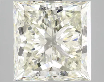 5.02ct J VVS2 Very Good Cut Princess Diamond