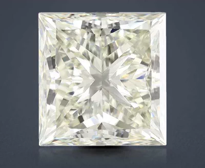 5.02ct J VVS2 Very Good Cut Princess Diamond