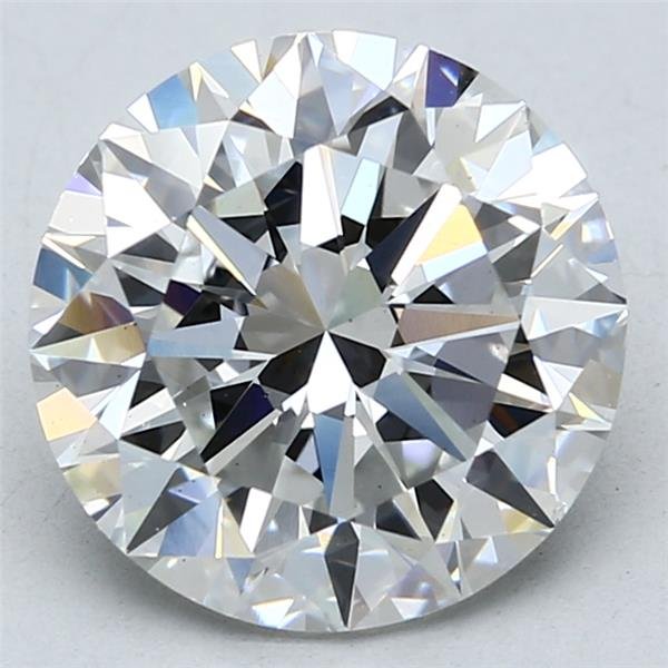 4.02ct E VS2 Excellent Cut Round Lab Grown Diamond