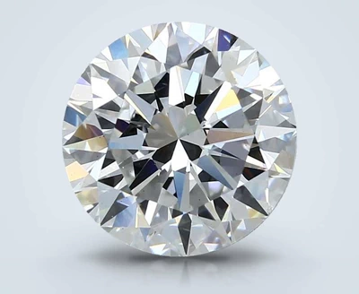 4.02ct E VS2 Excellent Cut Round Lab Grown Diamond
