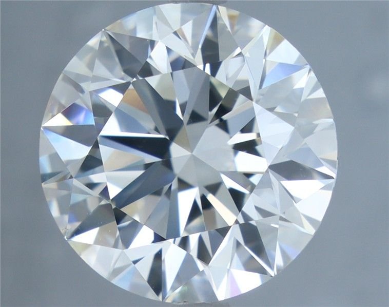 4.08ct J VS2 Excellent Cut Round Diamond