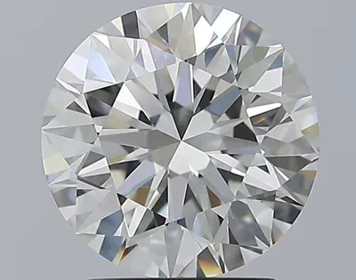 2.50ct I VVS2 Rare Carat Ideal Cut Round Diamond