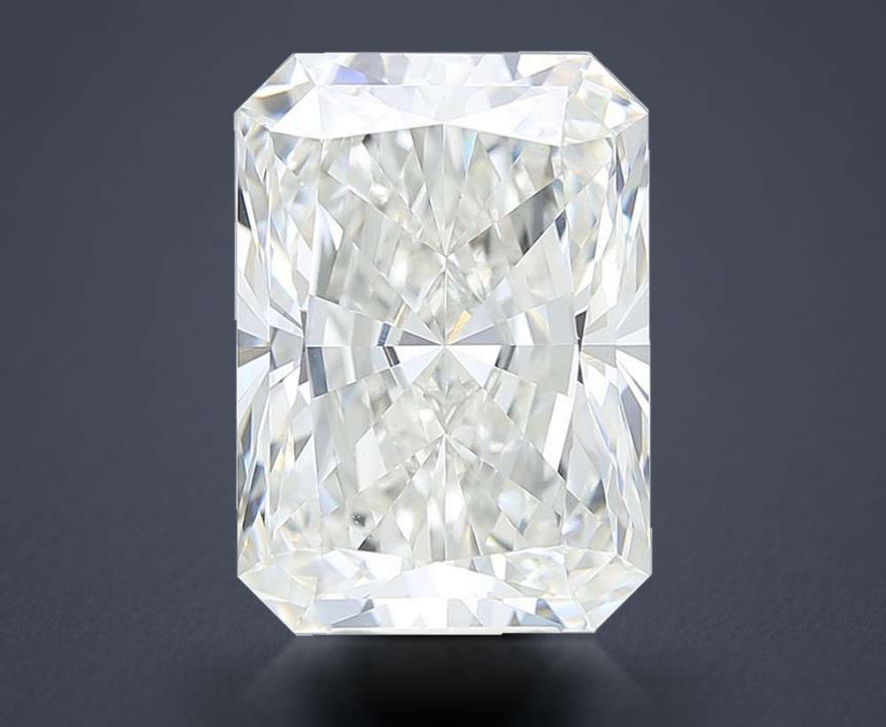 9.73ct G VS1 Rare Carat Ideal Cut Radiant Lab Grown Diamond