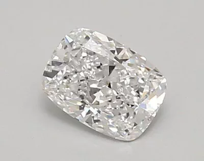 0.74ct D VVS2 Rare Carat Ideal Cut Cushion Lab Grown Diamond