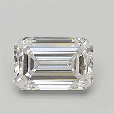 1.49ct D VS1 Rare Carat Ideal Cut Emerald Lab Grown Diamond
