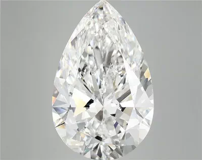 10.69ct F VS1 Rare Carat Ideal Cut Pear Lab Grown Diamond