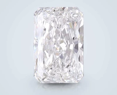 4.18ct E VVS2 Rare Carat Ideal Cut Radiant Lab Grown Diamond