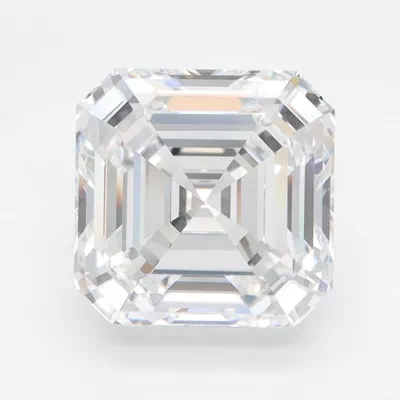 4.04ct D VVS1 Rare Carat Ideal Cut Asscher Lab Grown Diamond