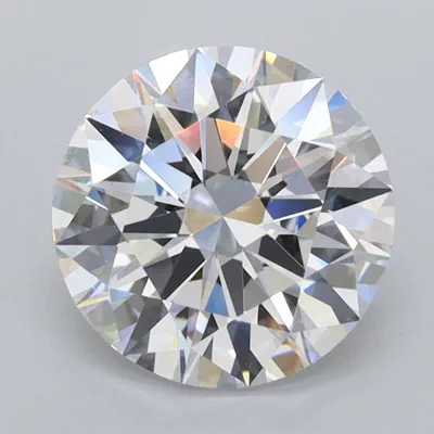 2.24ct D FL Rare Carat Ideal Cut Round Lab Grown Diamond