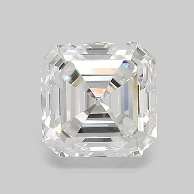 2.09ct E VS1 Excellent Cut Asscher Lab Grown Diamond