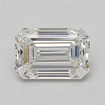 1.49ct D VS1 Rare Carat Ideal Cut Emerald Lab Grown Diamond