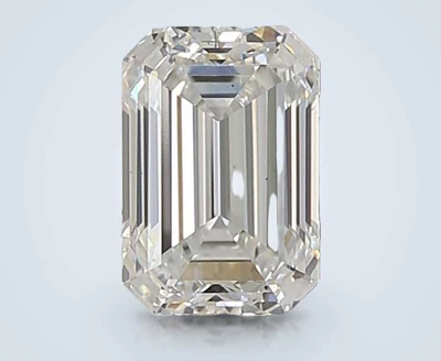 1.49ct D VS1 Rare Carat Ideal Cut Emerald Lab Grown Diamond