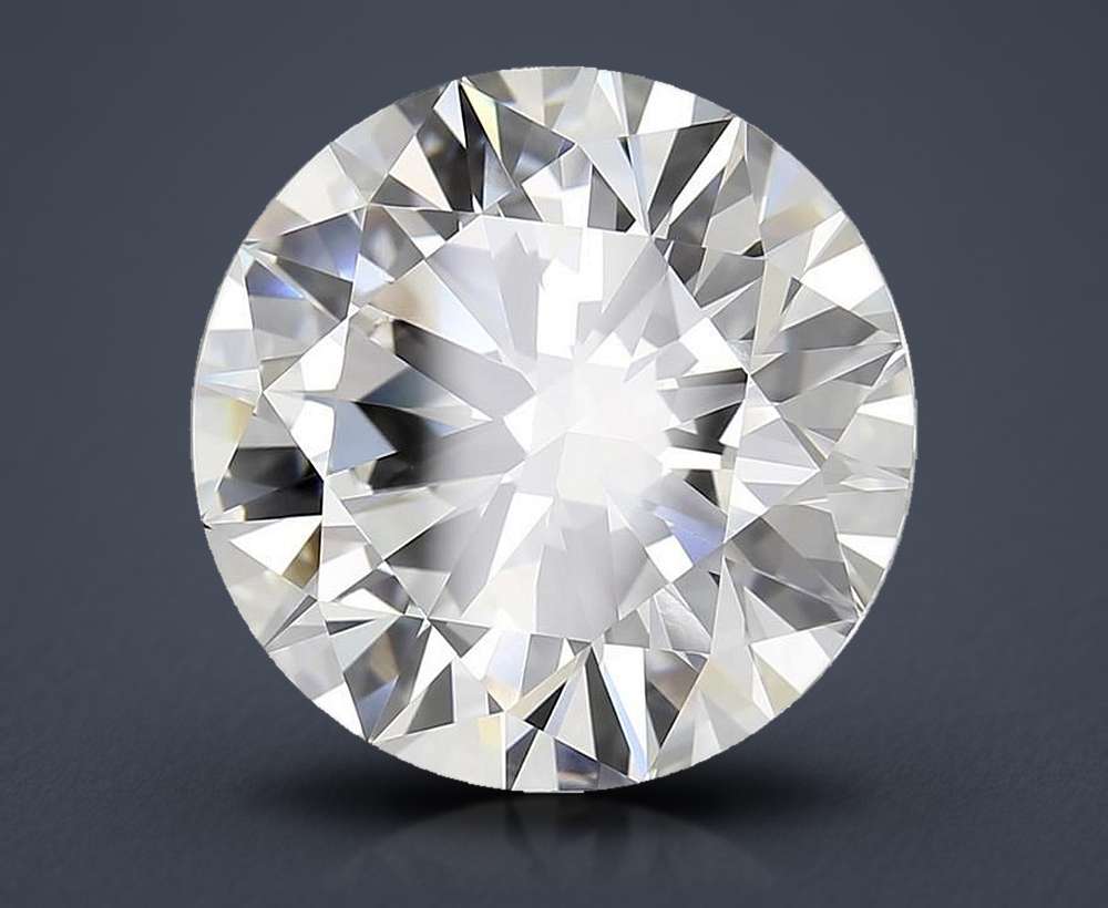 10.04ct F VVS2 Excellent Cut Round Lab Grown Diamond