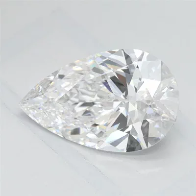 1.16ct D VVS1 Rare Carat Ideal Cut Pear Lab Grown Diamond