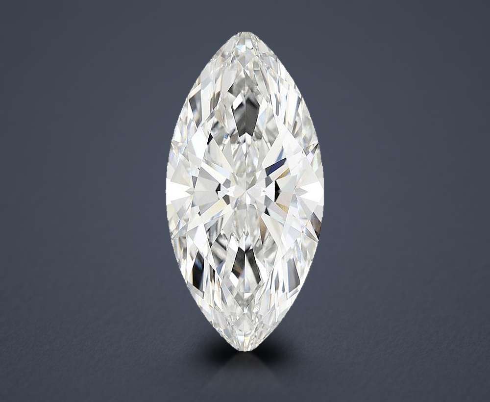 11.02ct E VVS2 Rare Carat Ideal Cut Marquise Lab Grown Diamond