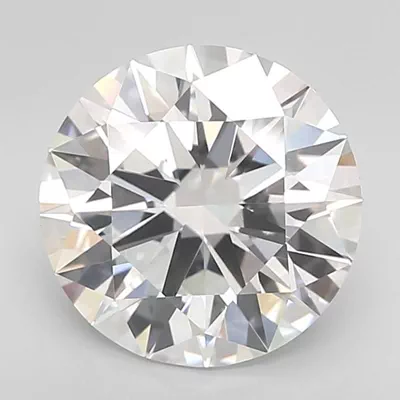 4.02ct F VVS2 Rare Carat Ideal Cut Round Lab Grown Diamond