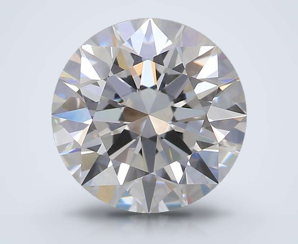 1.55ct E VVS2 Rare Carat Ideal Cut Round Lab Grown Diamond