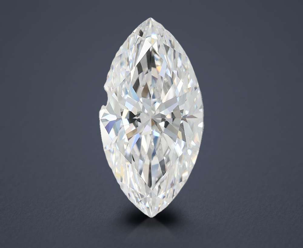 2.42ct D FL Very Good Cut Marquise Lab Grown Diamond