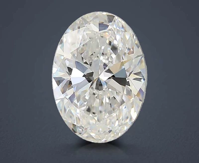 2.58ct D VS1 Rare Carat Ideal Cut Oval Lab Grown Diamond
