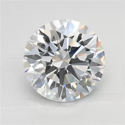 3.01ct E VVS1 Rare Carat Ideal Cut Round Lab Grown Diamond