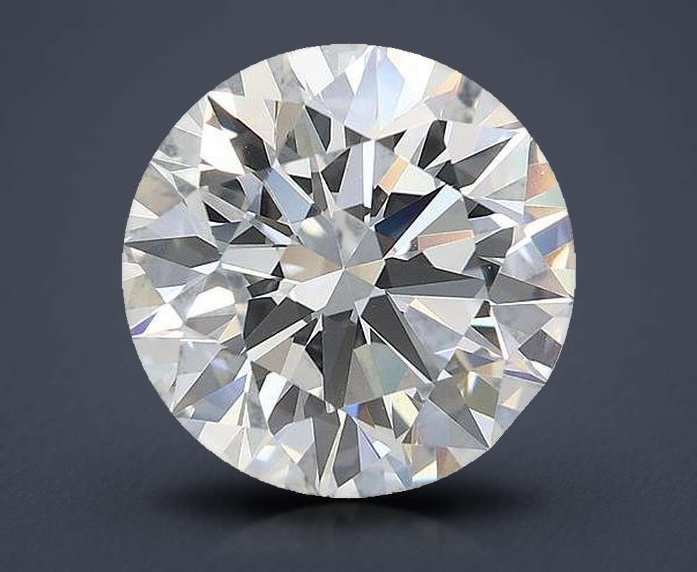 3.01ct E VVS1 Rare Carat Ideal Cut Round Lab Grown Diamond