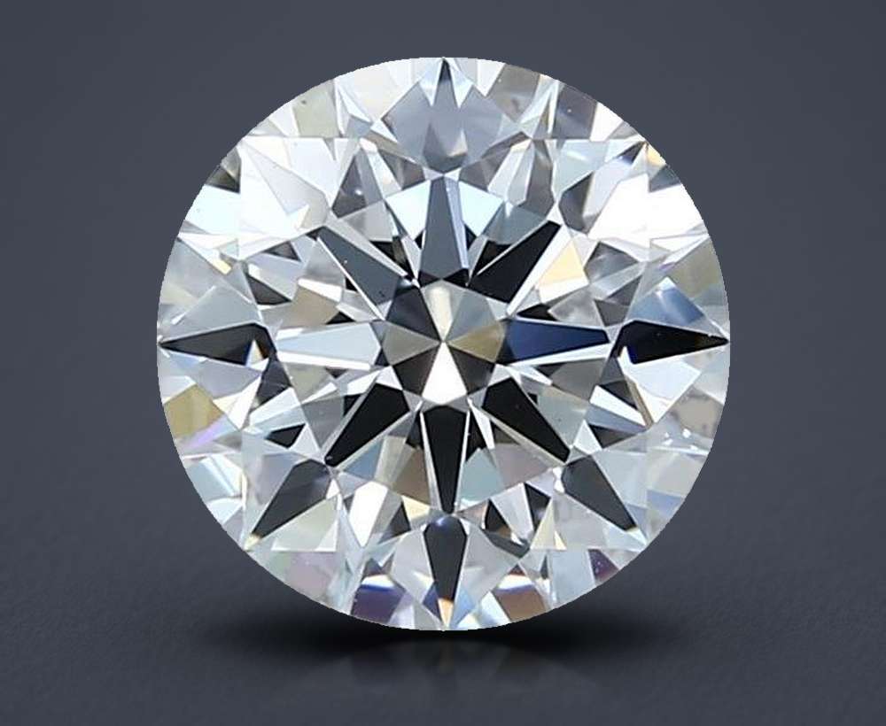 2.03ct E VS1 Rare Carat Ideal Cut Round Lab Grown Diamond