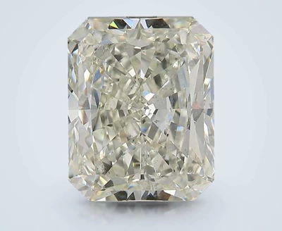 5.01ct K SI2 Rare Carat Ideal Cut Radiant Diamond