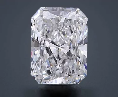 0.47ct D VVS1 Rare Carat Ideal Cut Radiant Lab Grown Diamond