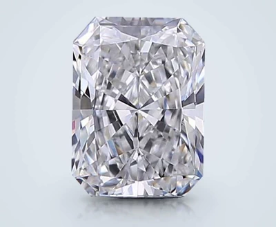 0.47ct D VVS1 Rare Carat Ideal Cut Radiant Lab Grown Diamond