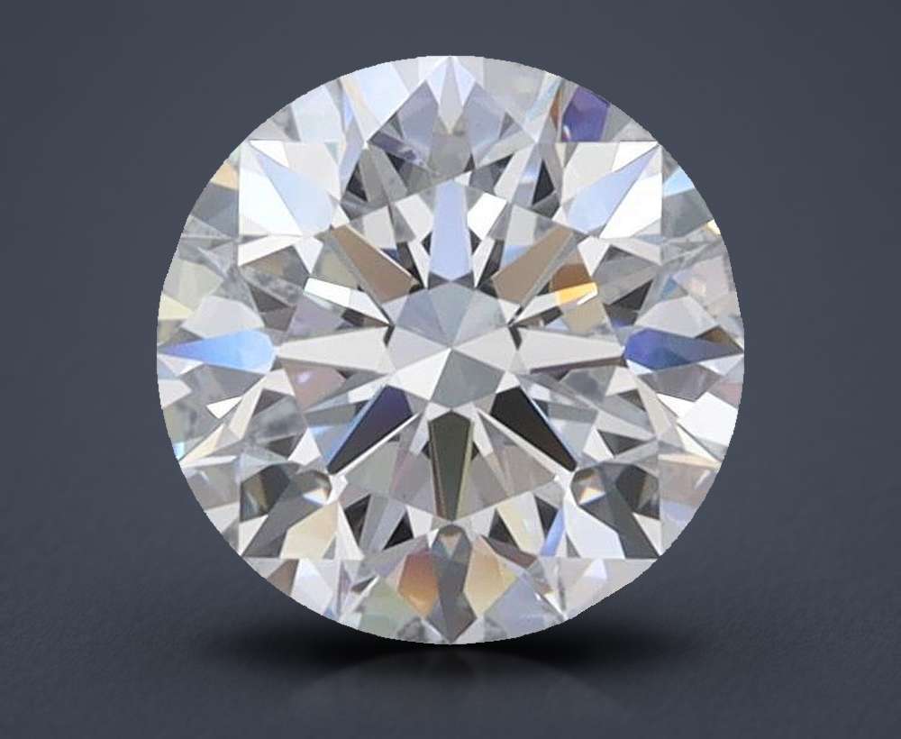 1.08ct D FL Rare Carat Ideal Cut Round Lab Grown Diamond