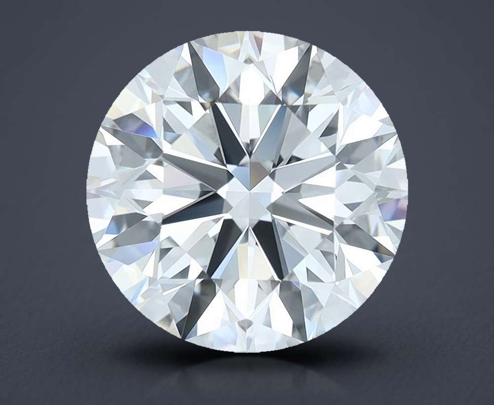 3.01ct D IF Ideal Cut Round Diamond