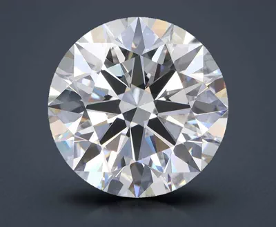 5.06ct D VS2 Rare Carat Ideal Cut Round Lab Grown Diamond