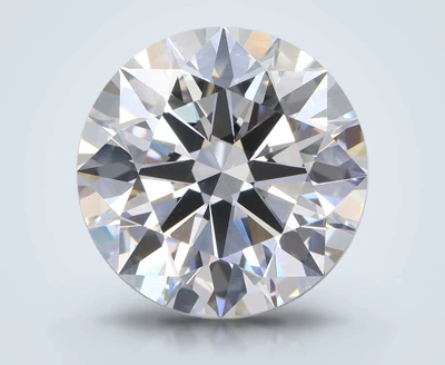 5.06ct D VS2 Rare Carat Ideal Cut Round Lab Grown Diamond