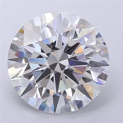 5.90ct D VVS2 Rare Carat Ideal Cut Round Lab Grown Diamond