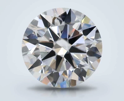 3.01ct E VS1 Excellent Cut Round Lab Grown Diamond