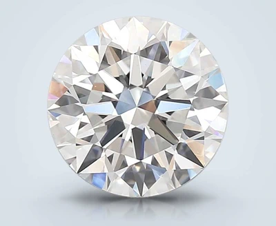 5.02ct E VS1 Rare Carat Ideal Cut Round Lab Grown Diamond