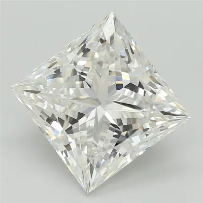 3.01ct E VS1 Rare Carat Ideal Cut Princess Lab Grown Diamond