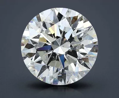 3.56ct K SI1 Rare Carat Ideal Cut Round Diamond